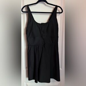 Torrid Black Women's One Piece Swimdress